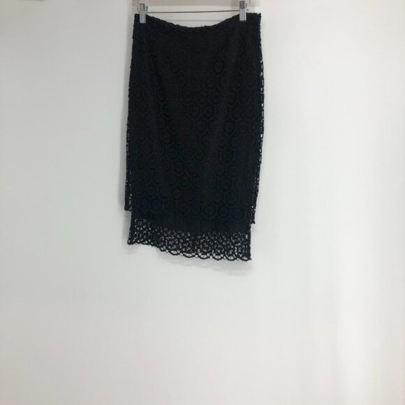 Jenni Kayne lace black crochet pencil  skirt in XS - Picture 2 of 13